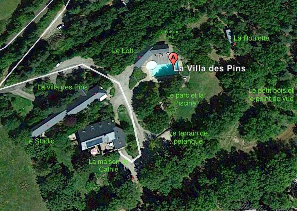 La Villa Des Pins Verrieres  Экстерьер фото